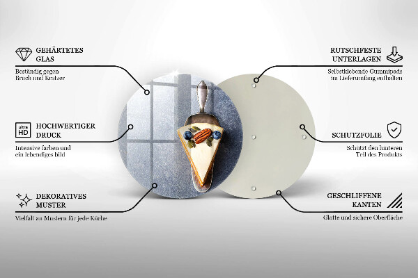 Cutting board Piece of cake