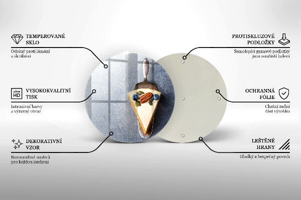 Cutting board Piece of cake