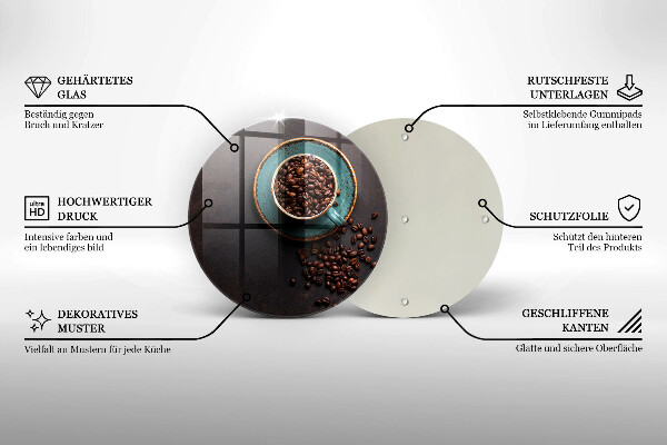 Cutting board Coffee grain cup