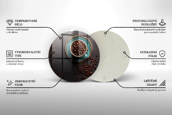 Cutting board Coffee grain cup