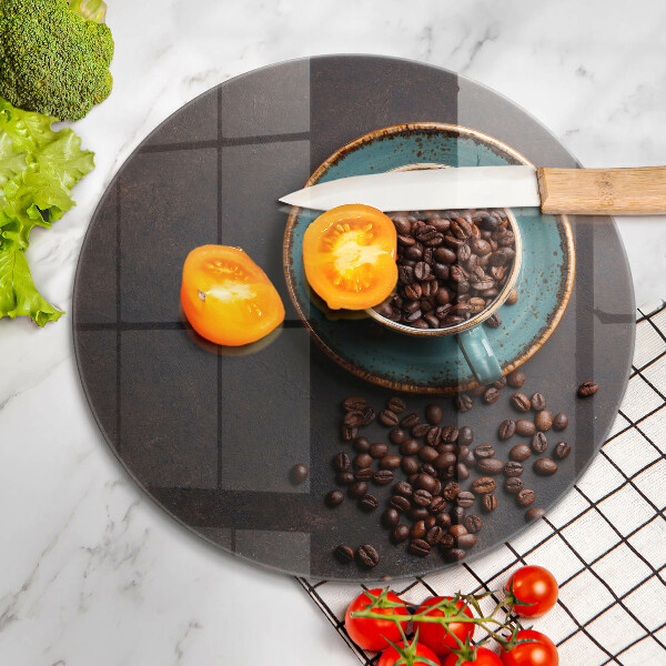 Cutting board Coffee grain cup