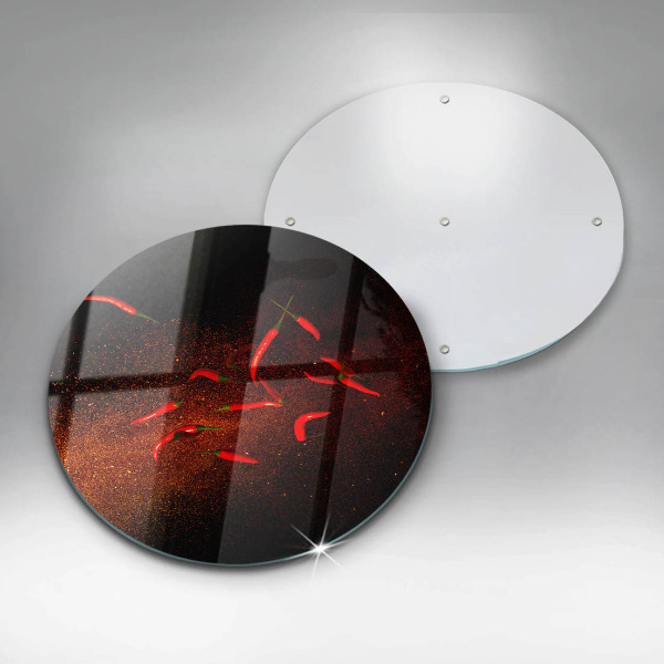 Cutting board Hot chili peppers