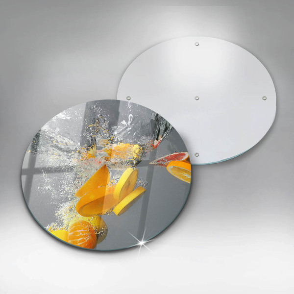 Cutting board Lemons in water