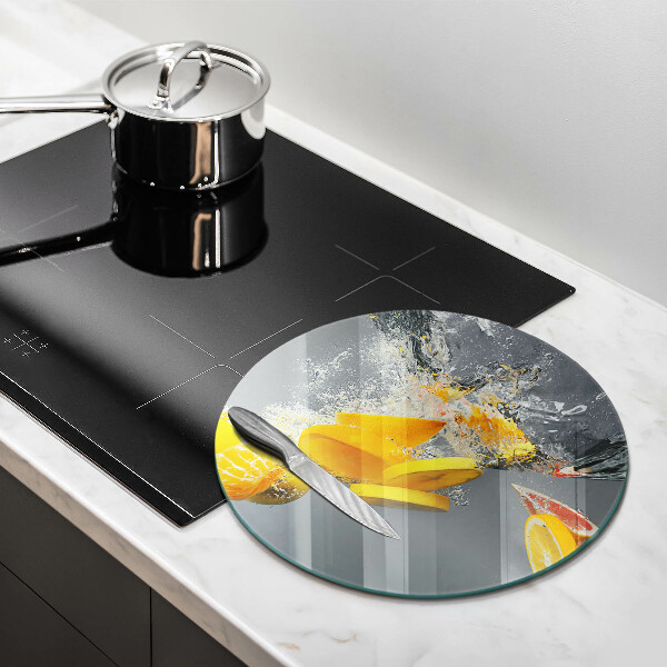 Cutting board Lemons in water