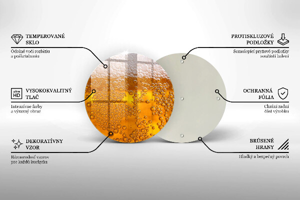 Cutting board Beer drink foam