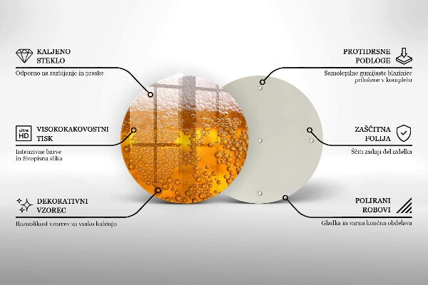Cutting board Beer drink foam