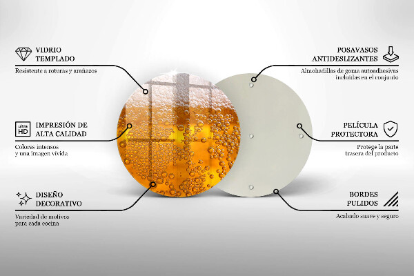 Cutting board Beer drink foam