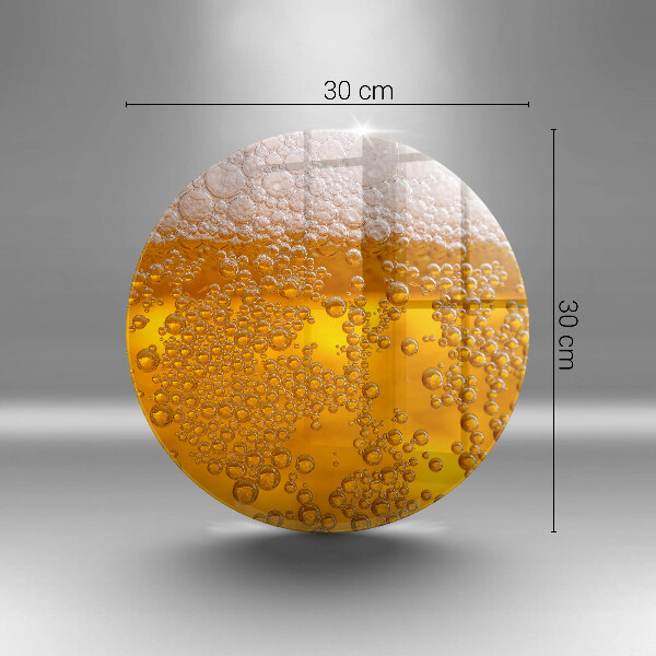 Cutting board Beer drink foam