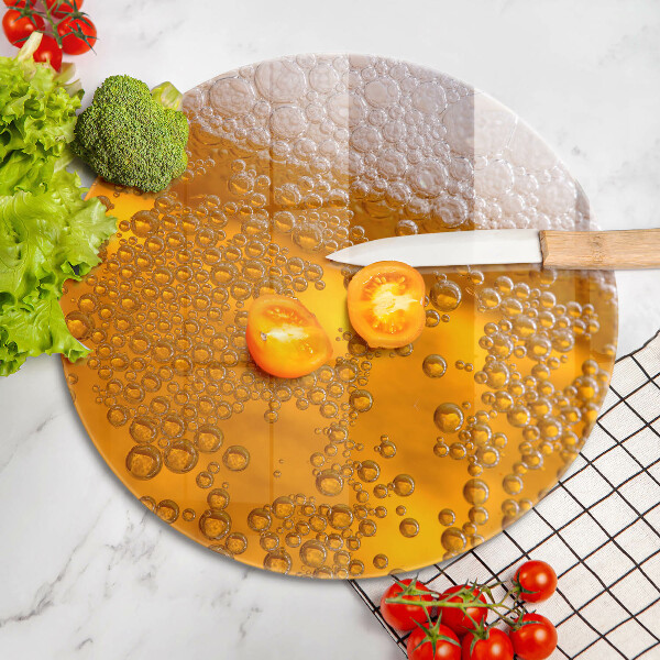 Cutting board Beer drink foam