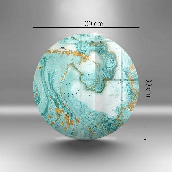 Chopping board Blue abstraction