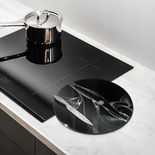 Glass worktop saver Modern abstraction