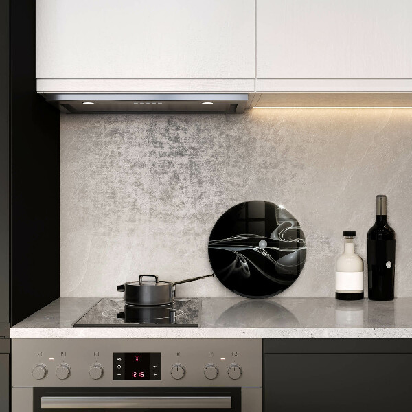 Glass worktop saver Modern abstraction