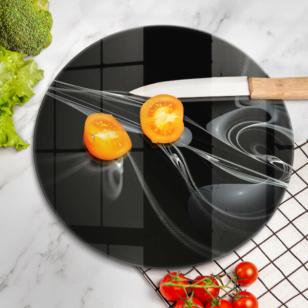 Glass worktop saver Modern abstraction