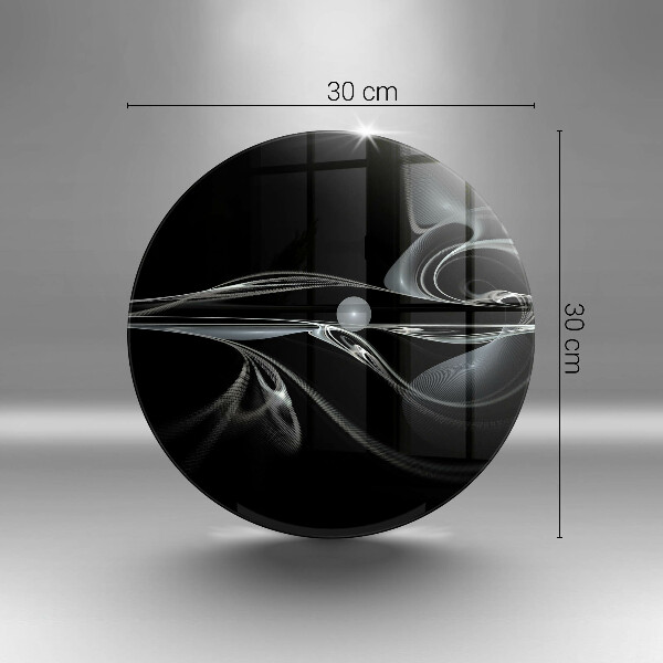 Glass worktop saver Modern abstraction