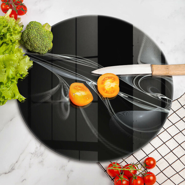 Glass worktop saver Modern abstraction