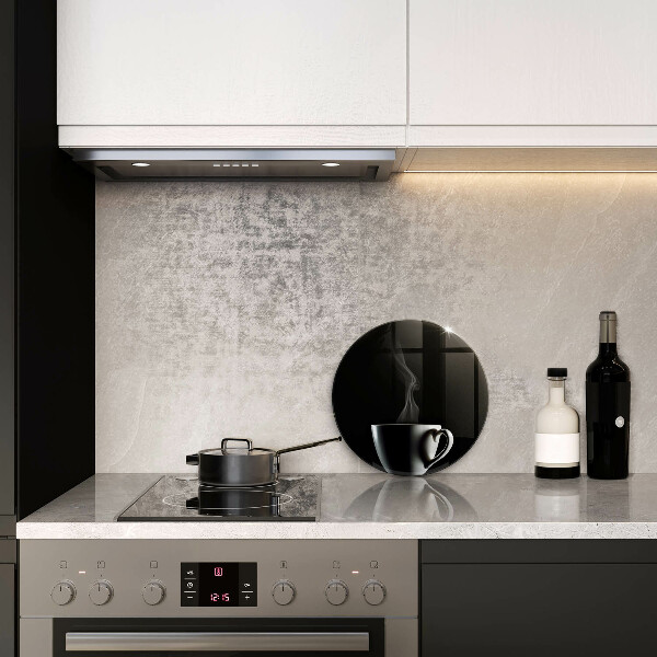 Glass worktop saver A cup of tea