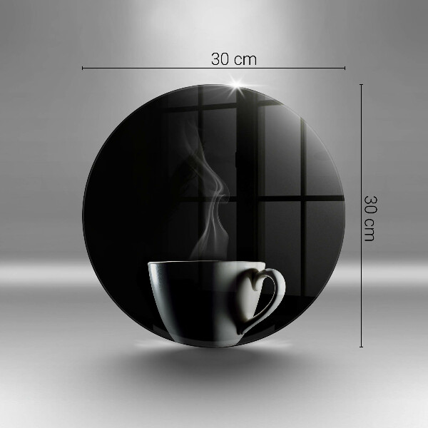 Glass worktop saver A cup of tea