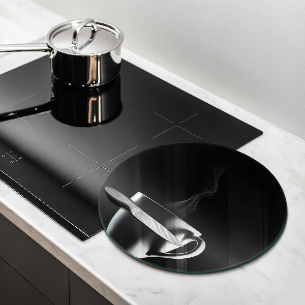 Glass worktop saver A cup of tea