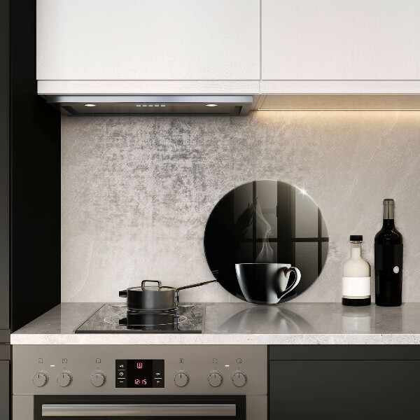 Glass worktop saver A cup of tea