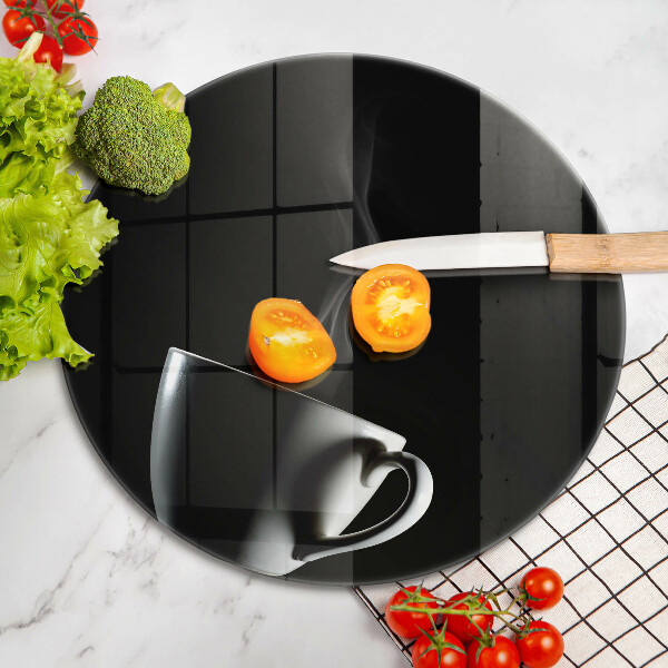 Glass worktop saver A cup of tea