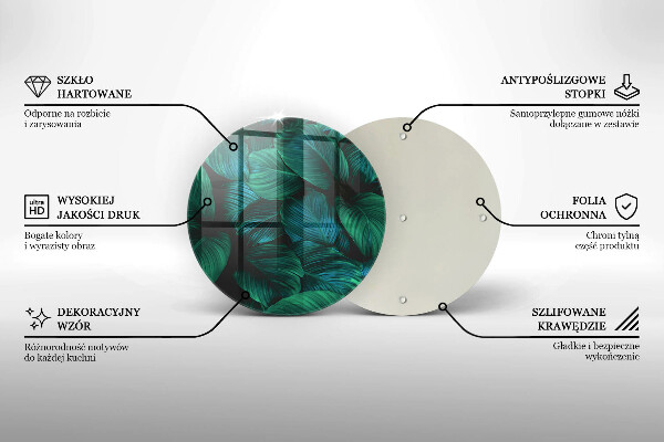 Kitchen worktop protector Jungle leaves