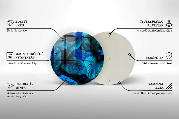 Kitchen worktop protector Jungle vegetation leaves