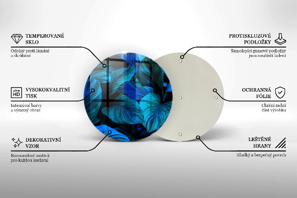 Kitchen worktop protector Jungle vegetation leaves