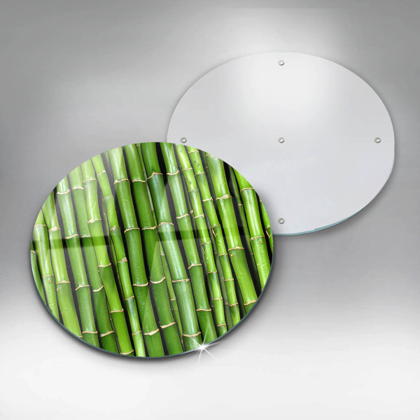 Glass worktop saver Nature bamboo