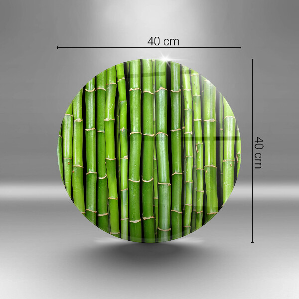 Glass worktop saver Nature bamboo