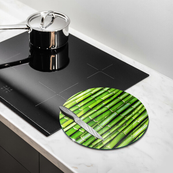 Glass worktop saver Nature bamboo