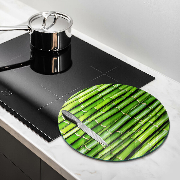 Glass worktop saver Nature bamboo