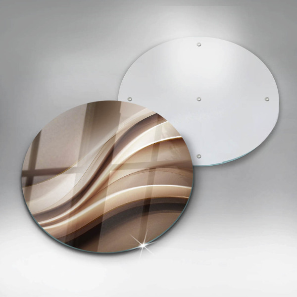 Chopping board Abstraction mild lines