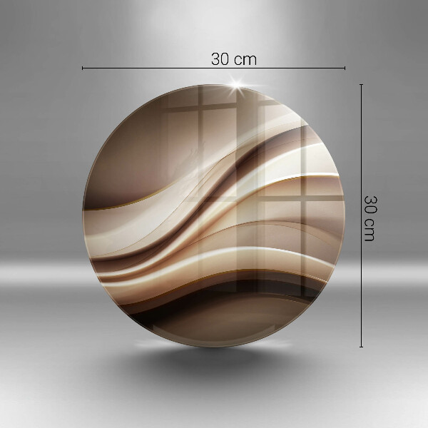 Chopping board Abstraction mild lines