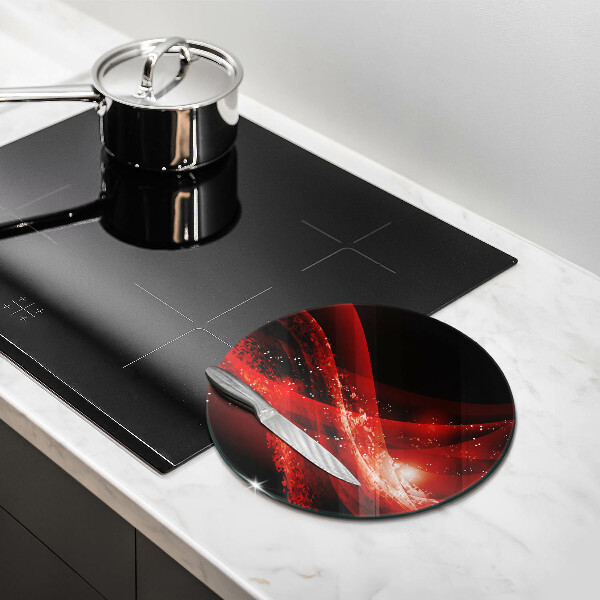 Glass worktop saver Modern abstraction