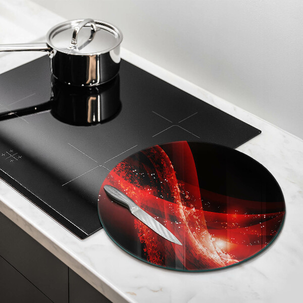 Glass worktop saver Modern abstraction