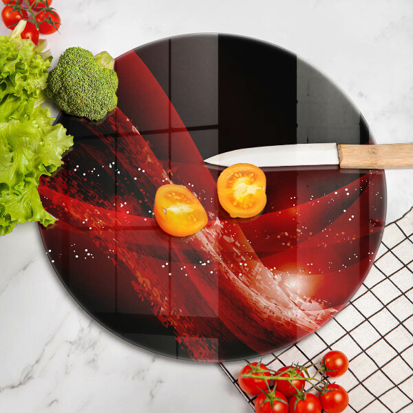 Glass worktop saver Modern abstraction