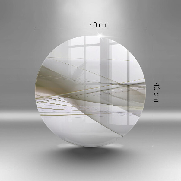 Glass worktop saver Abstraction Design lines