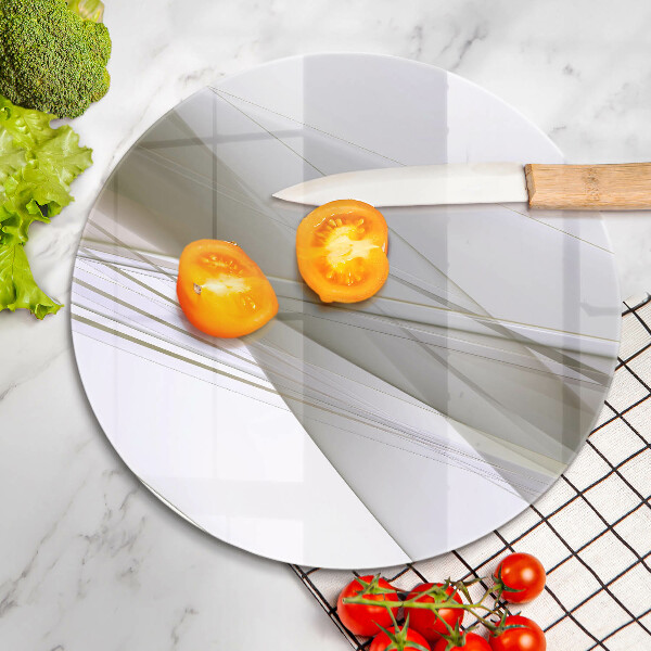 Glass worktop saver Abstraction Design lines