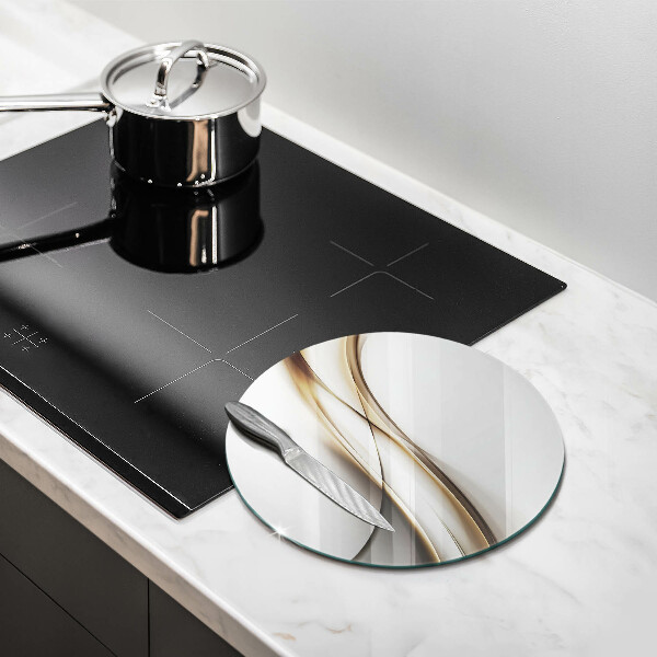 Chopping board Mild abstraction lines