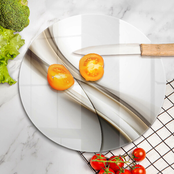 Chopping board Mild abstraction lines