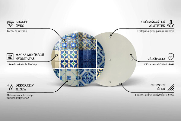 Chopping board Decorative tiles