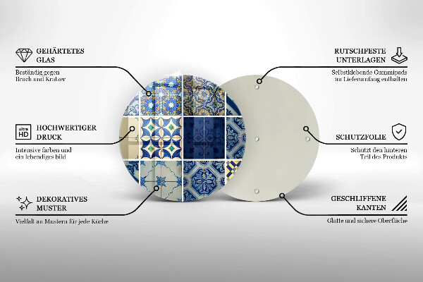 Chopping board Decorative tiles