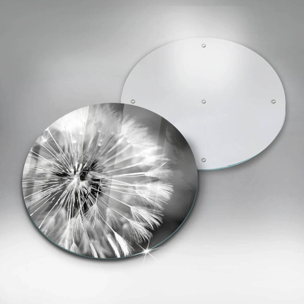 Glass worktop saver Delicate dandelion