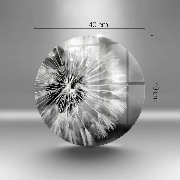 Glass worktop saver Delicate dandelion