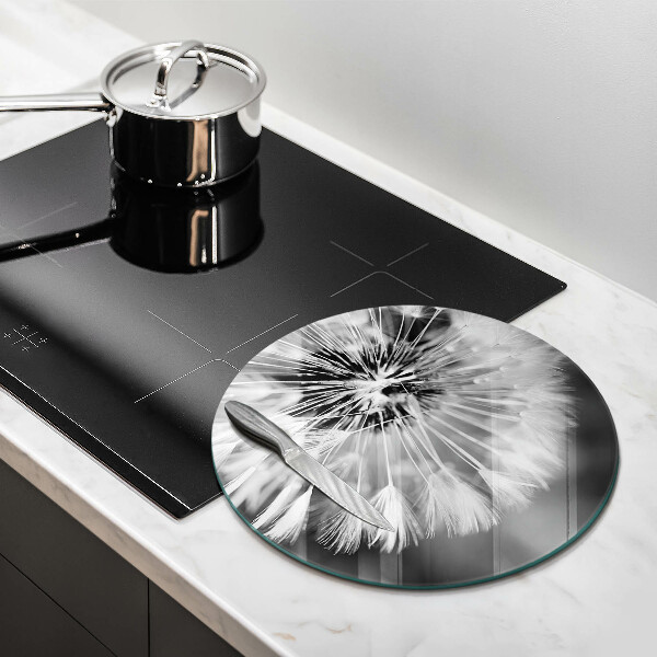 Glass worktop saver Delicate dandelion