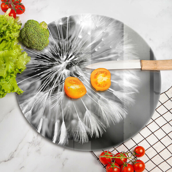 Glass worktop saver Delicate dandelion
