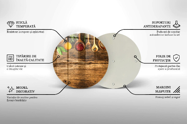 Chopping board Wooden spices