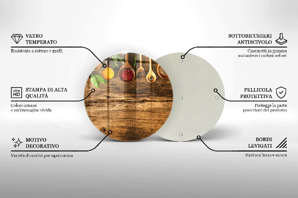 Chopping board Wooden spices