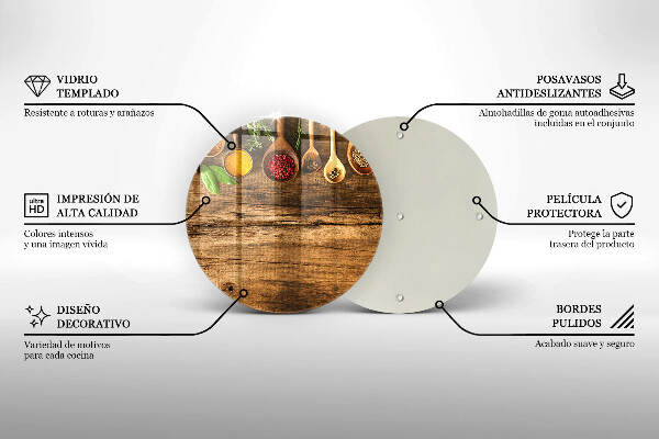 Chopping board Wooden spices