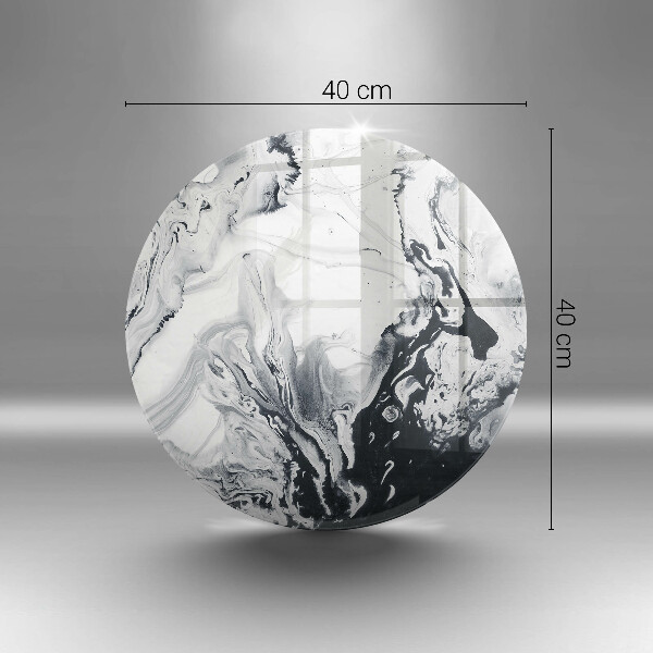 Glass worktop protector Ink abstraction